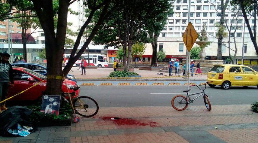 El hecho quedó registrado en varias cámaras de seguridad