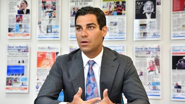 El candidato a la alcaldía de la ciudad de Miami, Francis Suárez