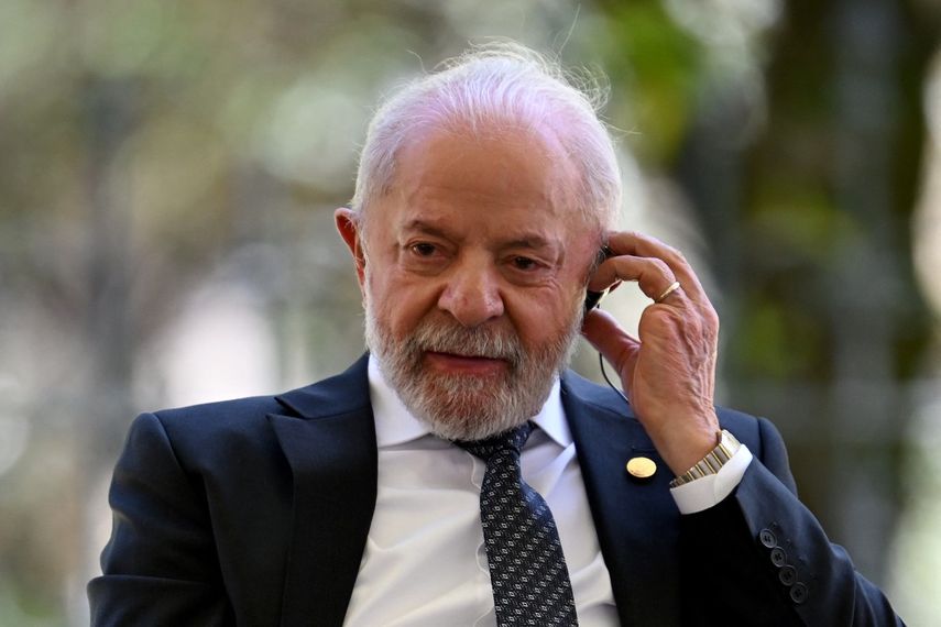 El presidente de Brasil, Luiz Inácio Lula da Silva.