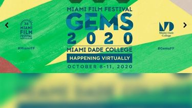P&oacute;ster promocional del Festival GEMS, antesala del Festival de Cine de Miami.&nbsp;