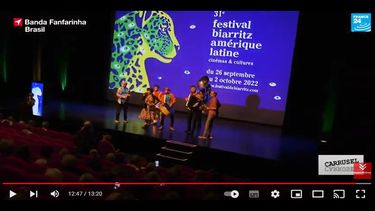 El Festival de Biarritz en el suroeste de Francia.