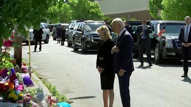 Joe Biden visitó Buffalo tras la matanza racista del fin de semana.&nbsp;