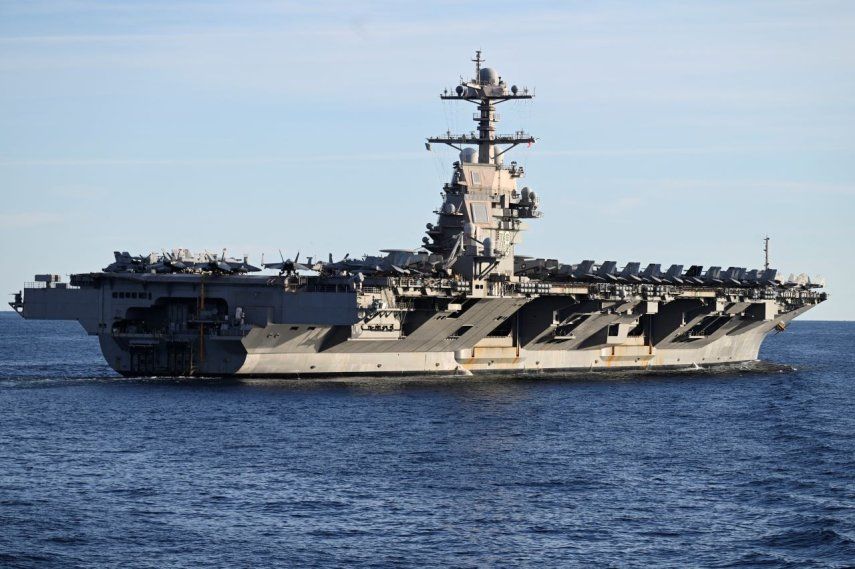 El USS Gerald R. Ford (CVN-78), es un portaaviones nuclear que es el más grande del mundo.