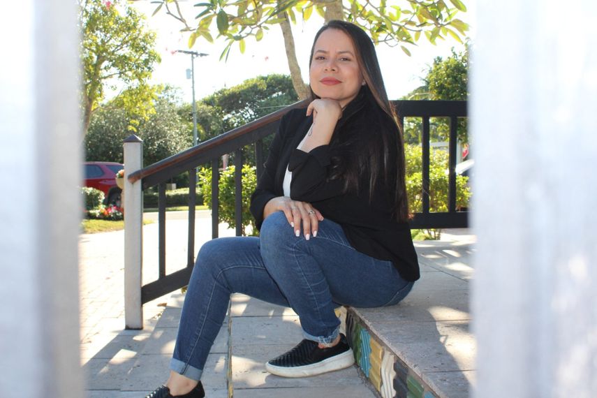 La diseñadora audiovisual Darlenis Dávila.