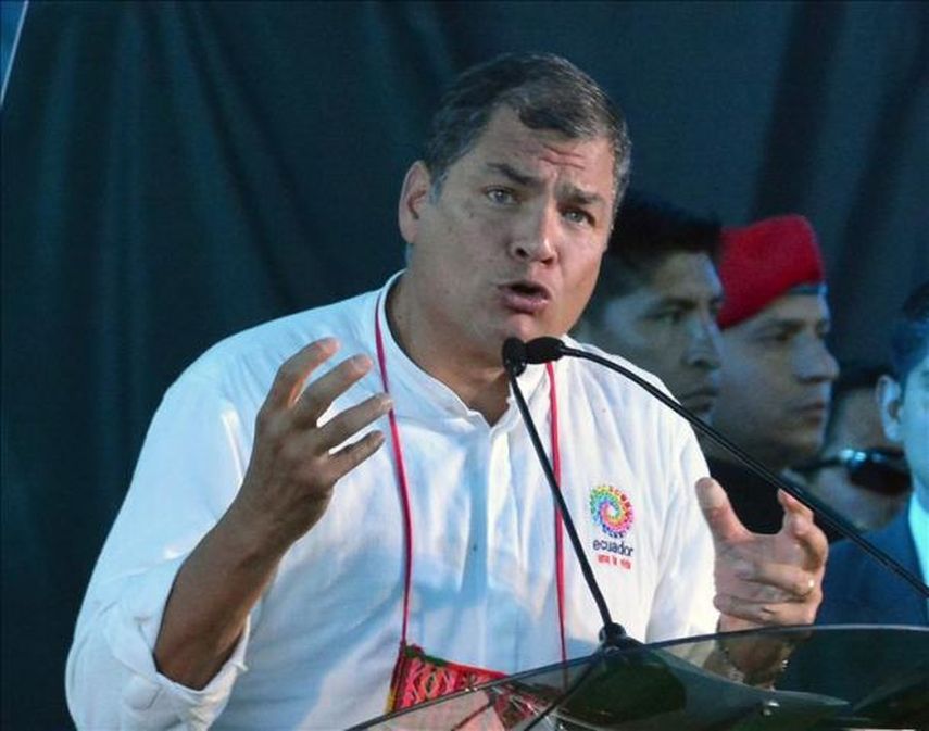 El presidente ecuatoriano, Rafael Correa (EFE/Archivo)