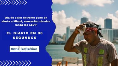 ola de calor extremo pone en alerta a miami, sensacion termica ronda los 110°f