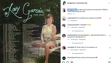 Kany García anuncia gira mundial en 2026