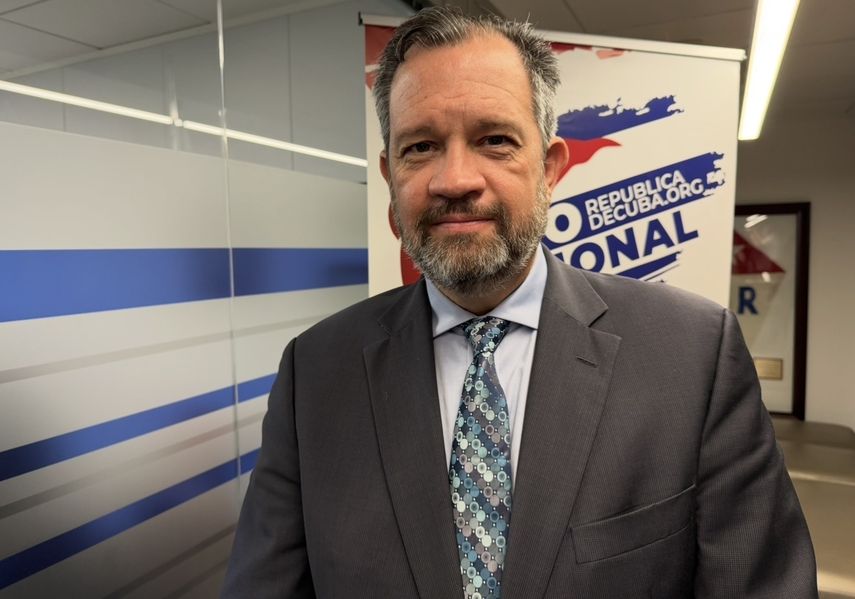 René Bolio, presidente de la Comisión Internacional Justicia Cuba.