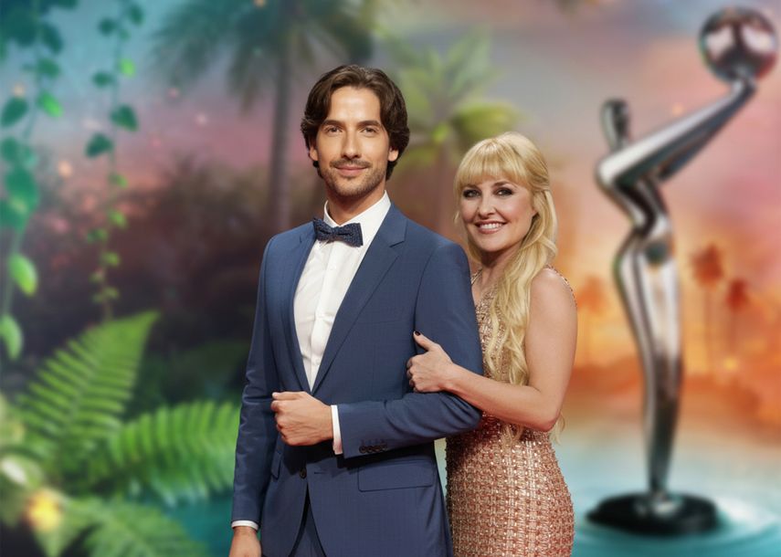 El actor colombiano&nbsp;Carlos Torres&nbsp;y la actriz española&nbsp;Cayetana Guillén-Cuervo.