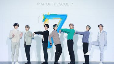 La banda surcoreana BTS.