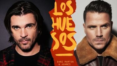 &nbsp;Juanes y Dani Mart&iacute;n estrena Los huesos, canci&oacute;n escrita por ambos hace dos a&ntilde;os desde la casa d Juanes.