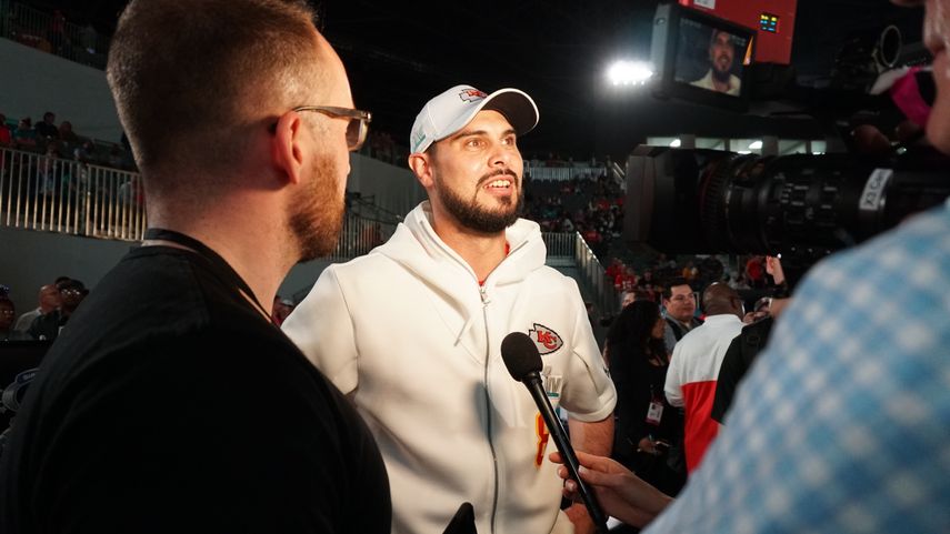 Matt Moore,&nbsp;ex&nbsp;quarterback&nbsp;de los Dolphins y ahora con los Chiefs de Kansas City.