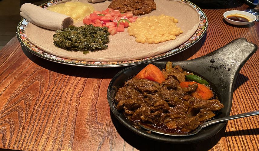 Ethiopic restaurant, Washington DC.