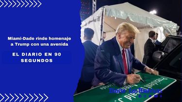 miami-dade rinde homenaje a trump con una avenida