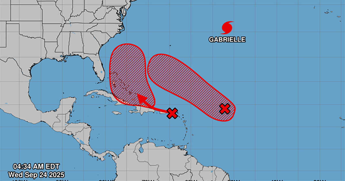 Advierten sobre posible formación de tormentas Humberto e Imelda en el Atlántico