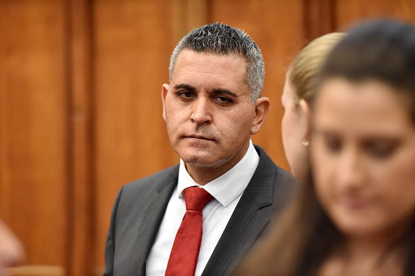 Gregory González, abogado de la defensa de Allyn Vento, sentenciada por prácticas religiosas. (ÁLVARO MATA)