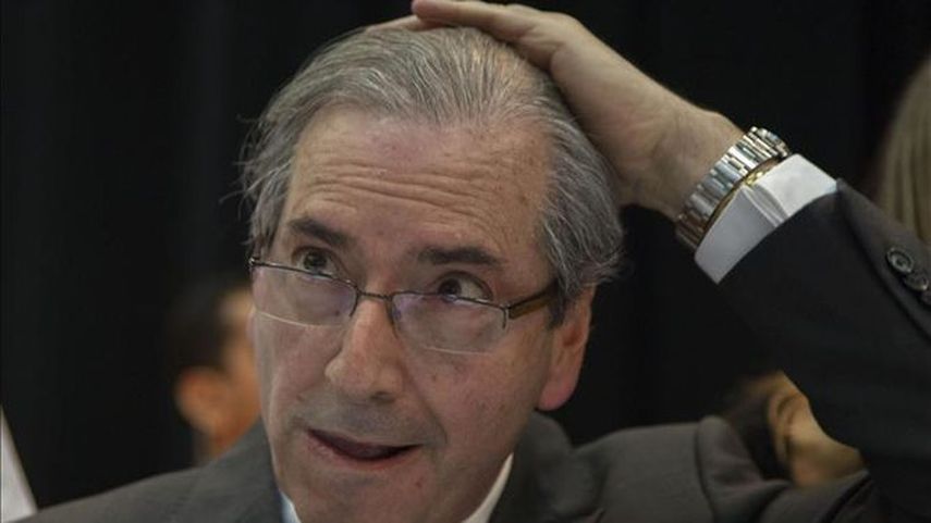 Eduardo  Cunha fue alejado de su cargo como diputado (ARCHIVO/EFE)