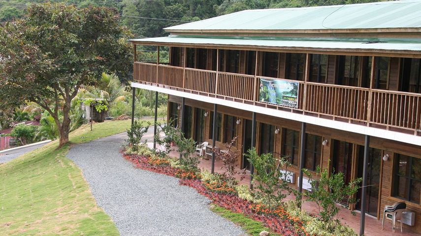 Vista de la hospedería Bosque Floriham en Canovanas, Puerto Rico.&nbsp;