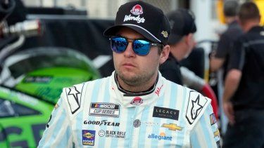 En foto del 17 de febrero del 2023, Noah Gragson en la sesión de prácticas de las 500 Millas de Daytona de la NASCAR.&nbsp;