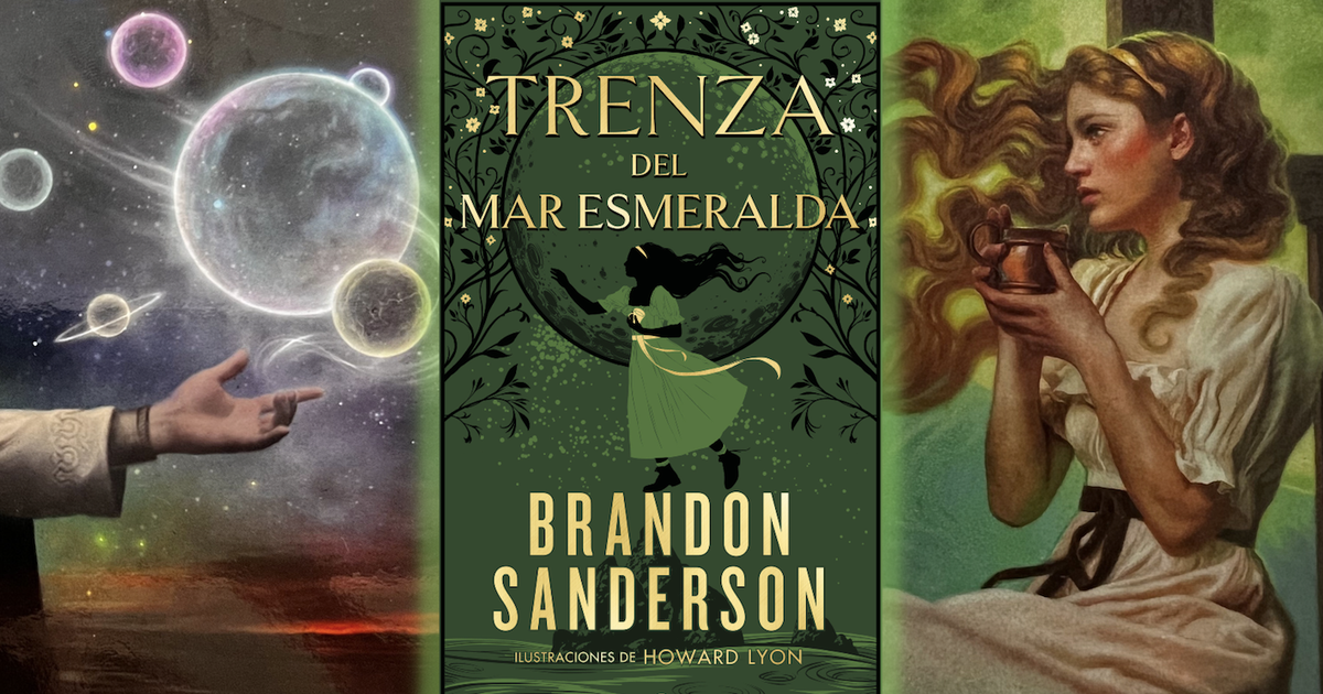 Trenza del Mar Esmeralda, reseña de la primera novela secreta de Brandon  Sanderson