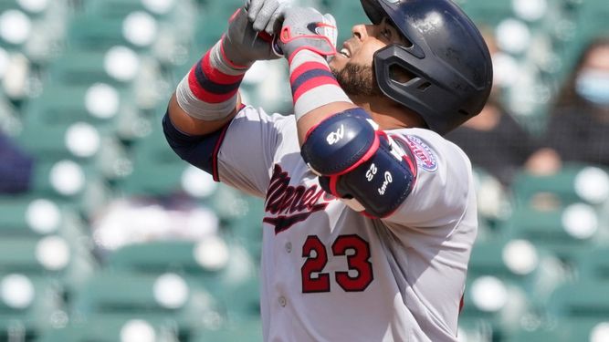 El dominicano Nelson Cruz, de los Mellizos de Minnesota, es colider de jonrones en la Americana con siete en la recién iniciada temporada de Grandes Ligas&nbsp;