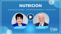 Nutrición y alimentación saludable, en charla con la doctora Aurora Espinoza.