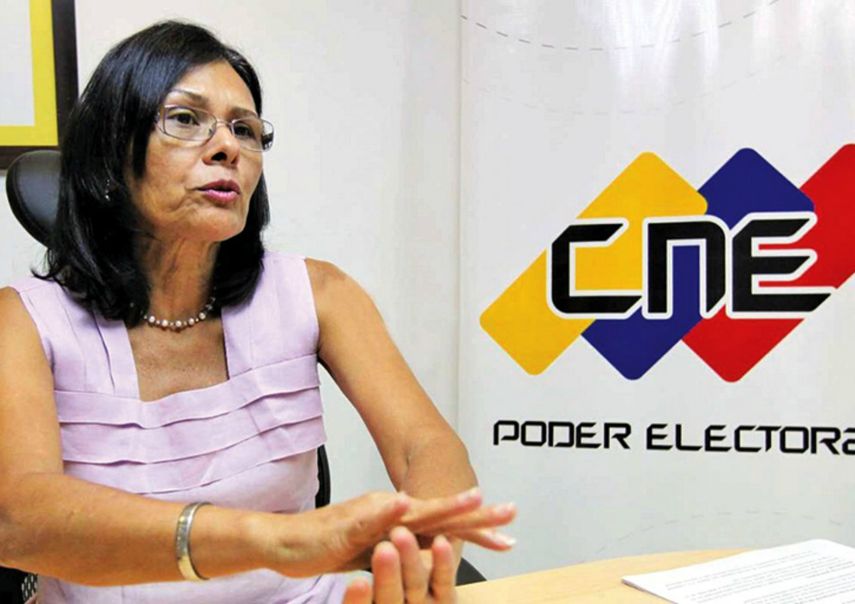 La rectora principal del Consejo Nacional Electoral (CNE) Socorro Hernández insistió en que las autoridades electorales solo quieren darle paz al país.