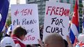 Cubanos en Miami apoyan los reclamos de libertad del pueblo en Cuba y la marcha del #15NCuba. Cubanos en Miami apoyan los reclamos de libertad del pueblo en Cuba y la marcha del #15NCuba.