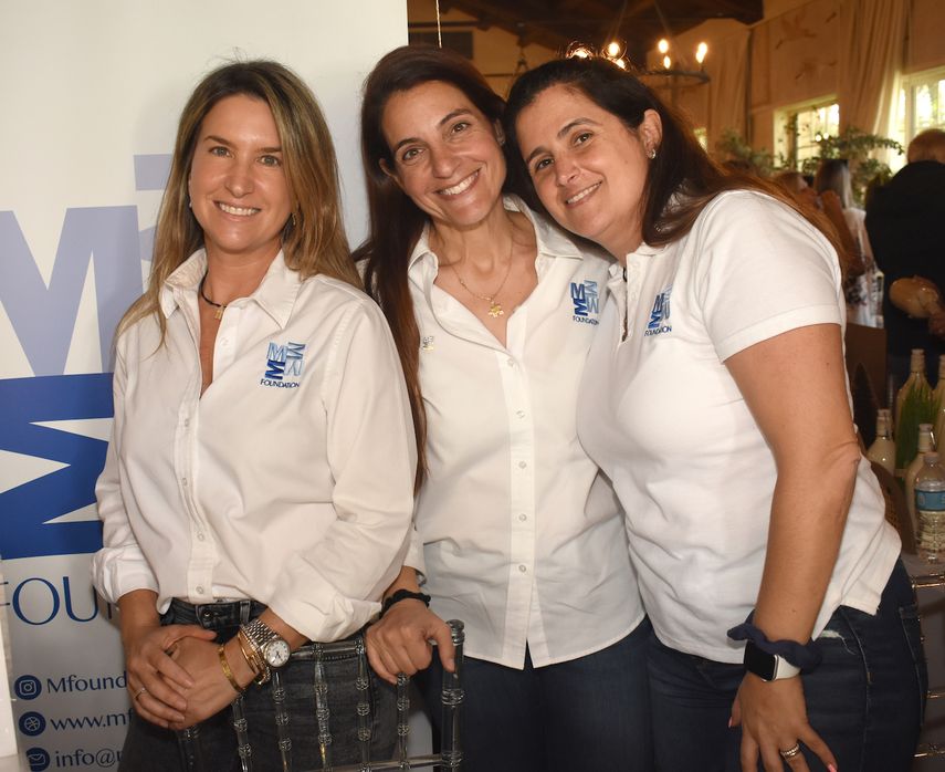 Fabiana Mezerhane, María Alejandra Mezerhane y Maria Andrea Mezerhane.