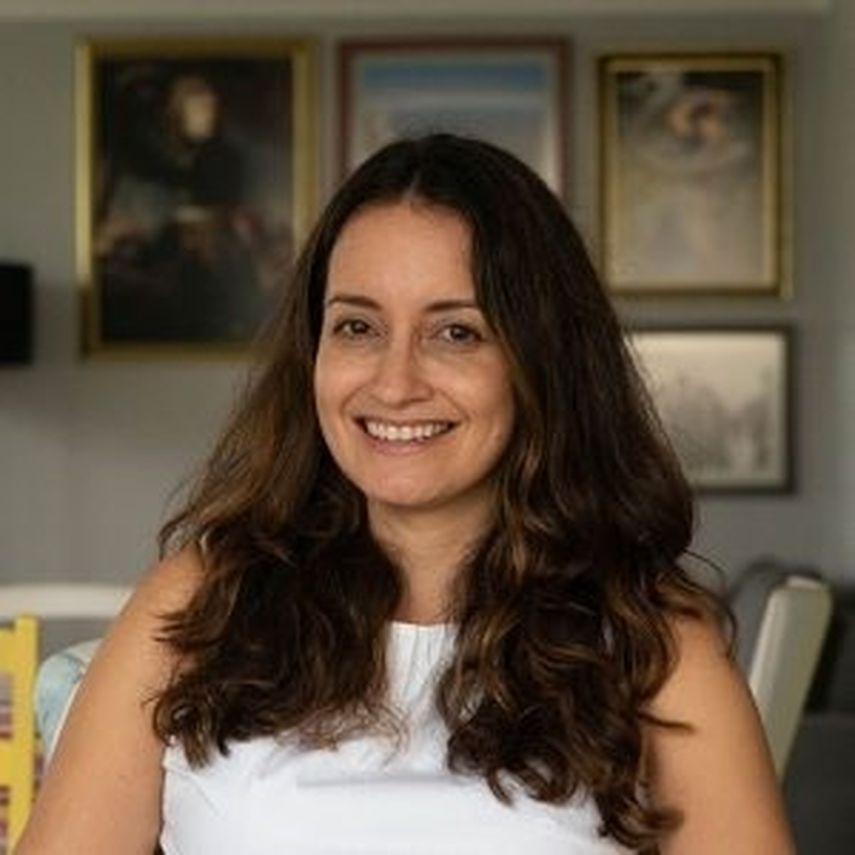La escritora colombiana Mónica Chamorro.