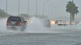 Fuertes lluvias en Miami.