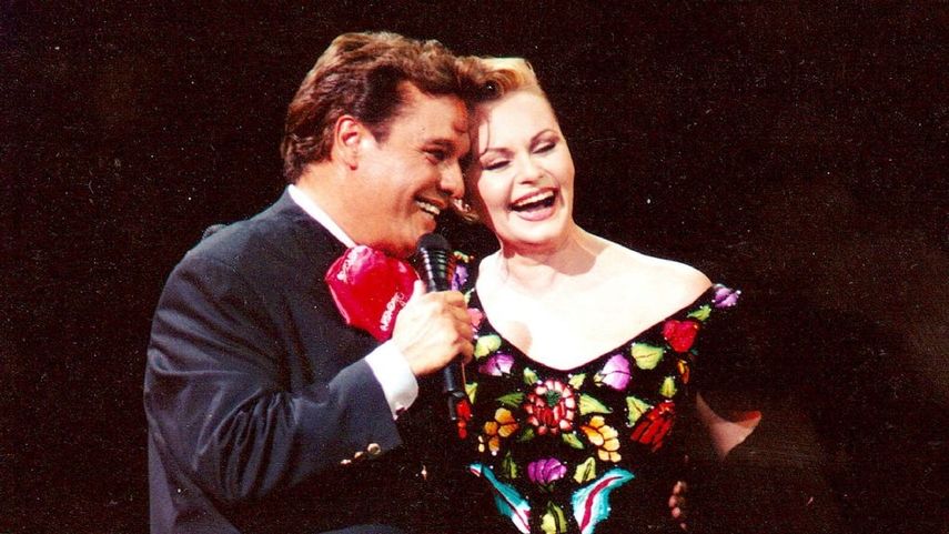 El cantante Juan Gabriel y la española Rocío Durcal vivieron una linda amistad