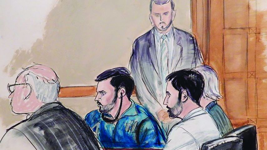 El documento de imputación indica que la cantidad por la que fueron procesados es “cinco kilogramos o más de mezclas y sustancias que contienen un monto detectable de cocaína, sus sales e isómeros ópticos y geométricos”. (CORTESÍA)