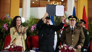 Daniel Ortega, dictador de Nicaragua.