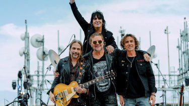 La banda de rock mexicana Maná.&nbsp;
