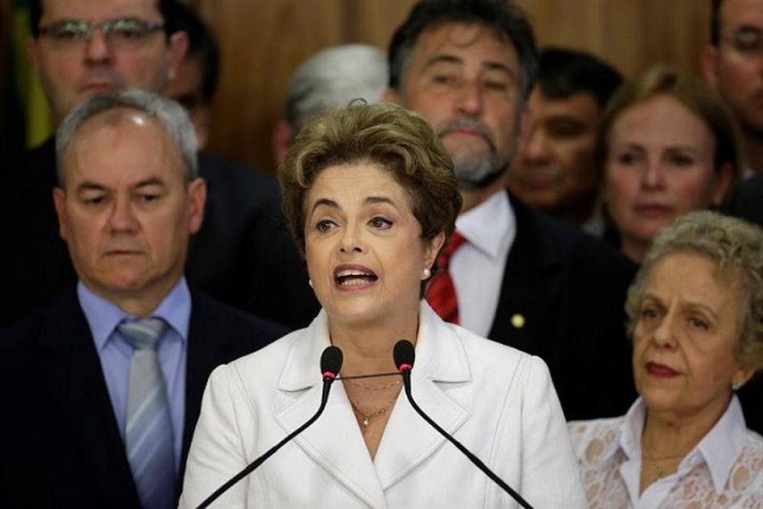 Rousseff reiteró que se trata de un golpe de Estado (EFE)