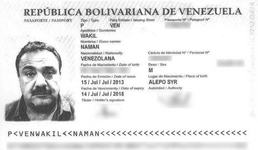 Autoridades estadounidenses detuvieron por un caso de conspiración de lavado de dinero al empresario sirio-venezolano Naman Wakil.