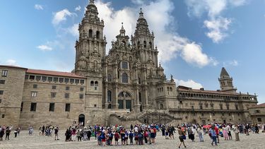 Catedral de Santiago, meta del peregrinaje.