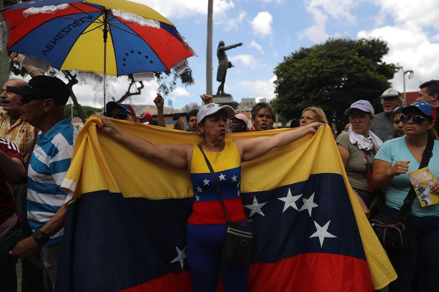 La oposición venezolana se ha mantenido en las calles manifestando su rechazo al régimen de Nicolás Maduro.&nbsp;