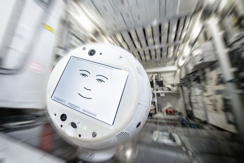 CIMON-2, un robot en la Estaci&oacute;n Espacial.&nbsp;
