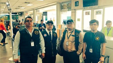 Álvaro Leiva y equipo ANPDH en tránsito para Costa Rica. Confieso que nunca he imaginado presenciar un autoexilio en su exacto instante, escribió en Twitter Paulo Abrāo, secretario ejecutivo de la Comisión Interamericana de Derechos Humanos (CIDH) de la OEA. 