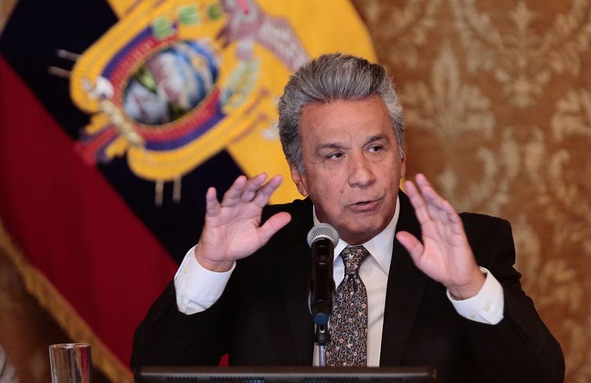 El presidente de&nbsp;Ecuador, Lenín Moreno.&nbsp;