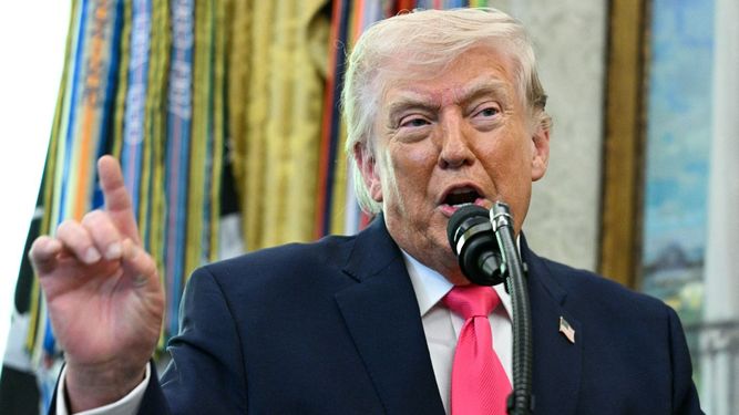 El presidente de Estados Unidos Donald J. Trump.