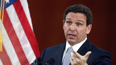 El gobernador de Florida, Ron DeSantis.