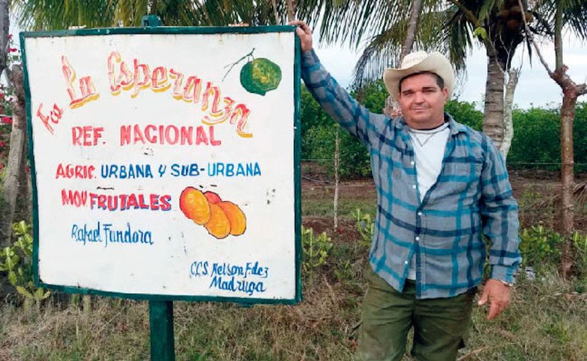 El agricultor cubano L&aacute;zaro Rafael Fundora Hern&aacute;ndez.&nbsp;