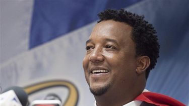 Pedro Martínez se decidió por los Medias Rojas de Boston