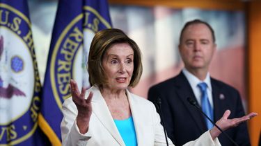 La presidenta de la Cámara de Representantes, Nancy Pelosi.