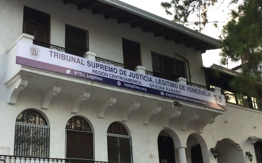 Sede del Tribunal Supremo venezolano en el exilio en Panamá.