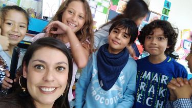 La educadora Nohora Liliana Murcia.