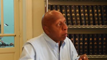 Fotografía de archivo de una visita del opositor cubano Guillermo Fariñas durante una visita a Madrid, España.